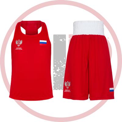 Комплект боксерской формы (майка и шорты) Clinch Competition