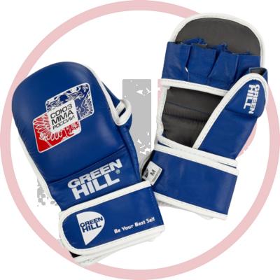 Гибридные Перчатки Green Hill СОЮЗ MMA РОССИИ