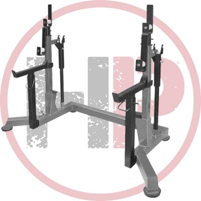 Стойка домкратная с упорами  ProfiGym-ПЛ-0080-F