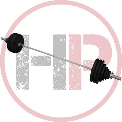 Штанга разборная «PROFIGYM» с грифом 2200*50мм, обрезиненные диски