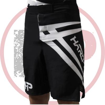 Шорты ММА HARD-PRO RGPRO-101 Black-White