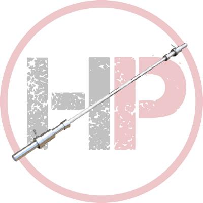 Гриф штанги тренировочный утолщенный, с замками 