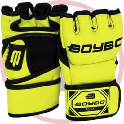 Перчатки ММА BoyBo Fluo Flex
