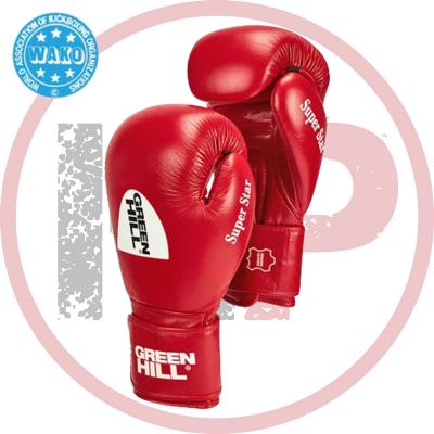 Боксерские перчатки Green Hill Super Star Кожа